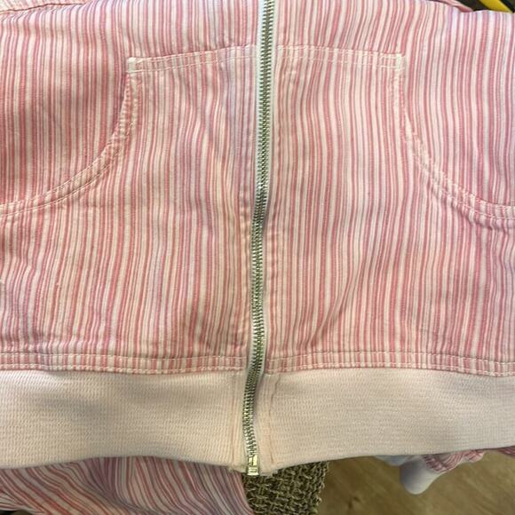 COPY - Hard tail Striped jacket pockets front - hooded back - Picture 7 of 9